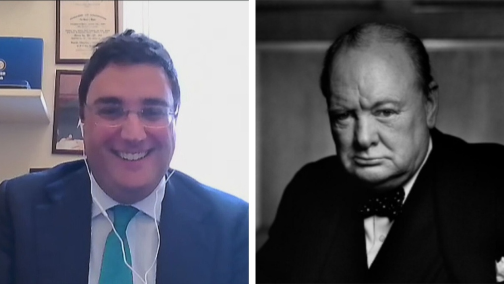 Stolen Churchill portrait: The lawyer who bought it [Video]