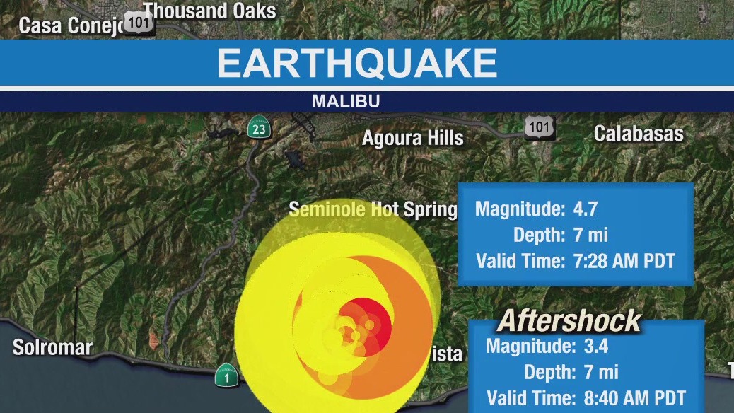 Earthquake centered in Malibu rattles Southern California [Video]