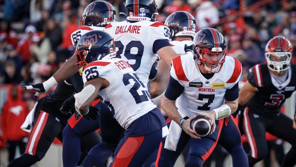 Montreal Alouettes tie the Calgary Stampeders in CFL action [Video]