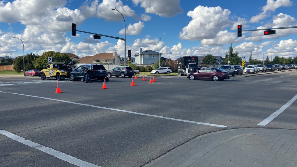 Traffic on 66 Street impacted by crash: EPS [Video]