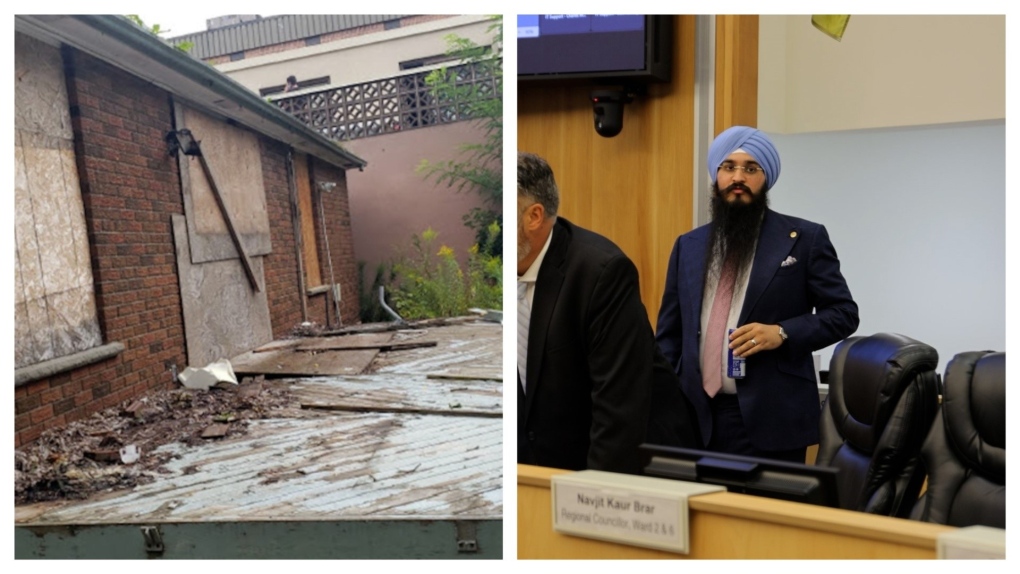 Demolition permit issued for derelict Brampton building at centre of standoff with city councillor [Video]