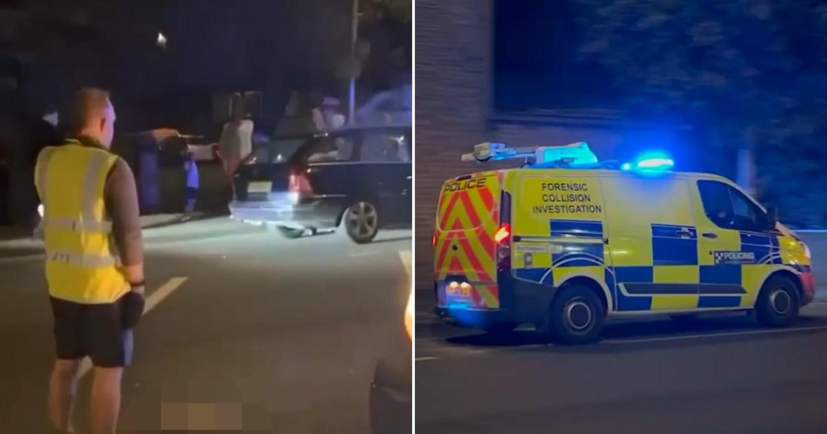 Pedestrian loses limb in horrendous hit-and-run with severed leg left in road | UK News [Video]