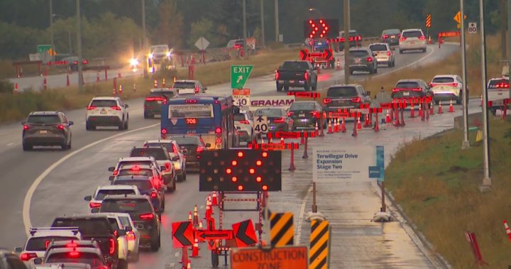 Back-to-school traffic, more drivers leading to Edmonton construction zone slowdowns – Edmonton [Video]