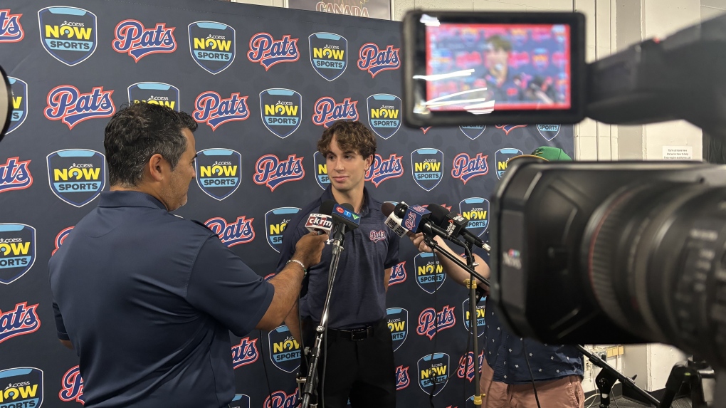 Braxton Whitehead: Regina Pats’ Whitehead speaks about historic NCAA commitment [Video]