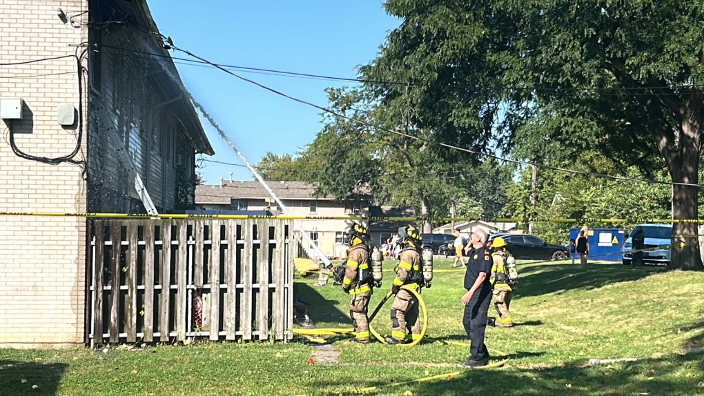 House fire in west Windsor [Video]