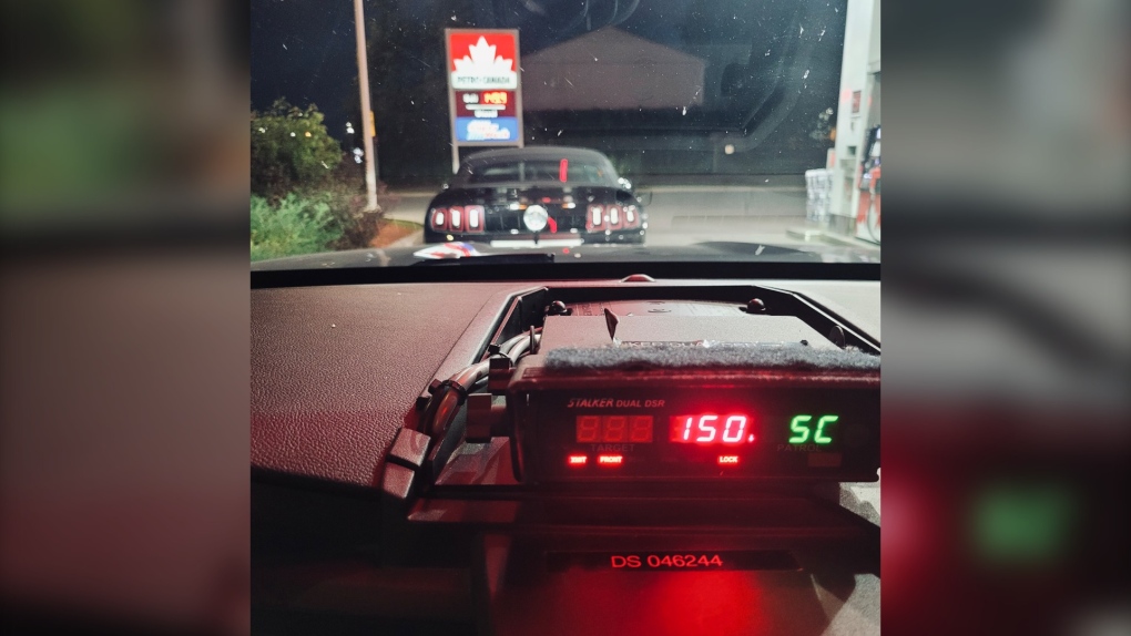 Driver spotted going 70 km/h over the speed limit on Ottawa road at 5:45 a.m. [Video]