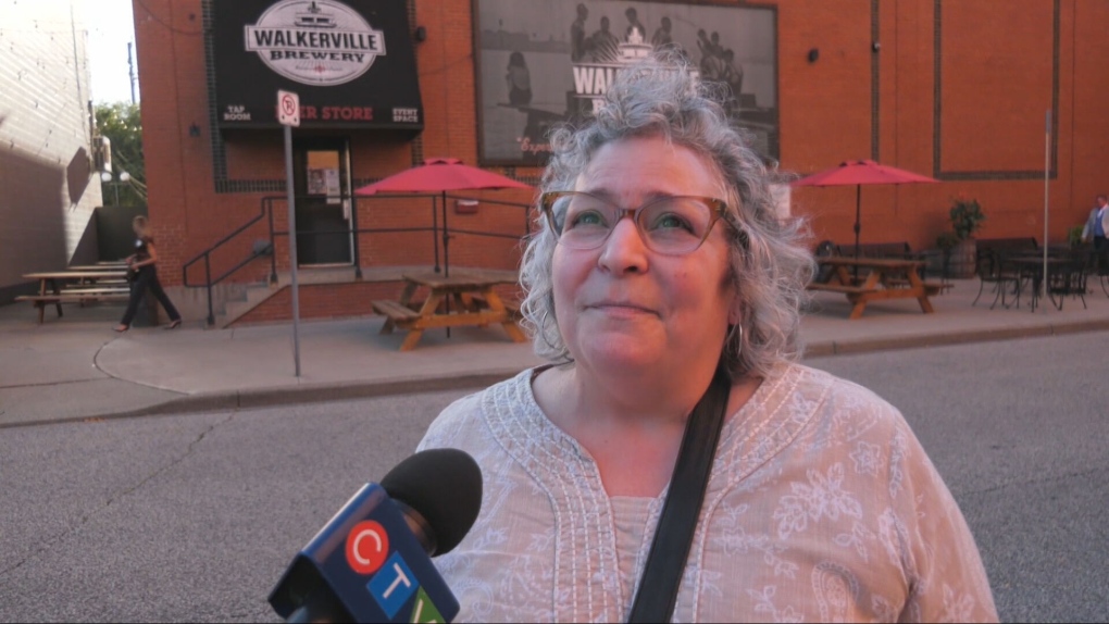 Doug Ford greeted by one protester in Windsor [Video]