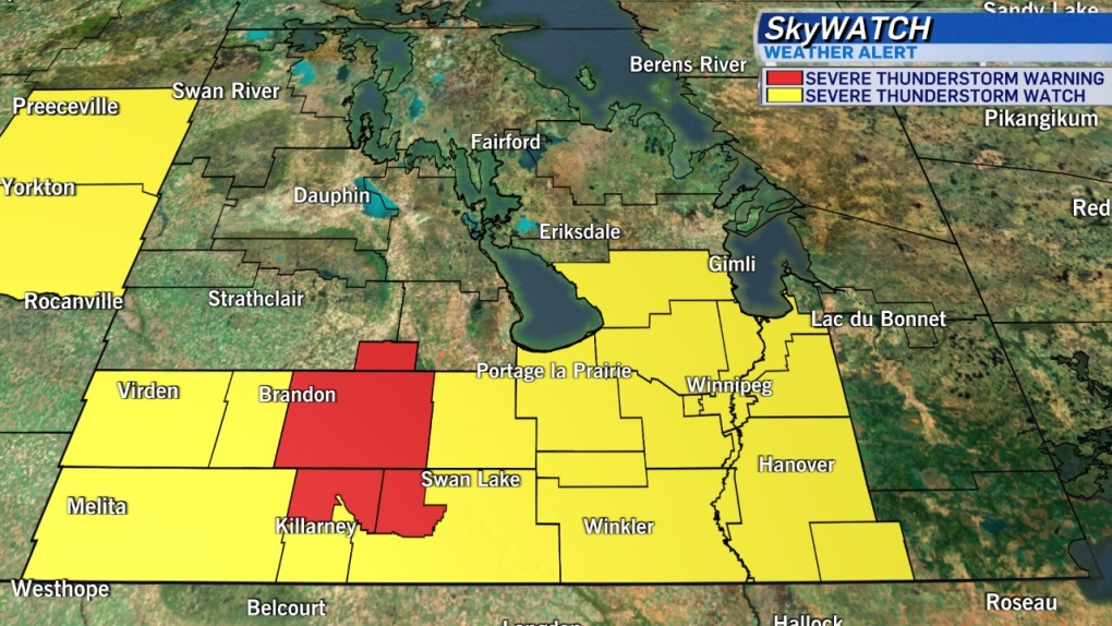 Parts of southern Manitoba under thunderstorm watches [Video]