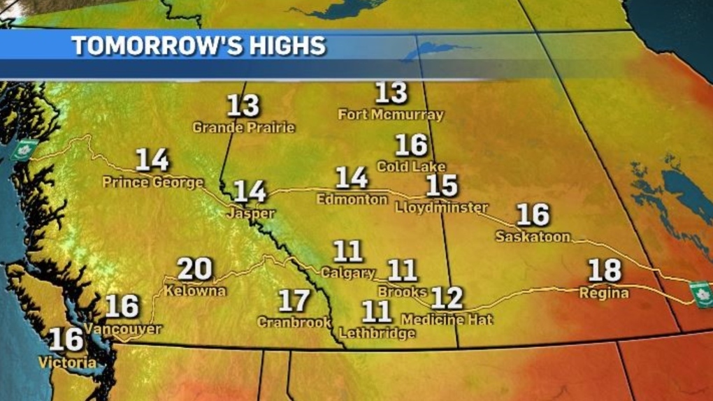 Calgary weather: Rain and cooler temperatures on the way [Video]