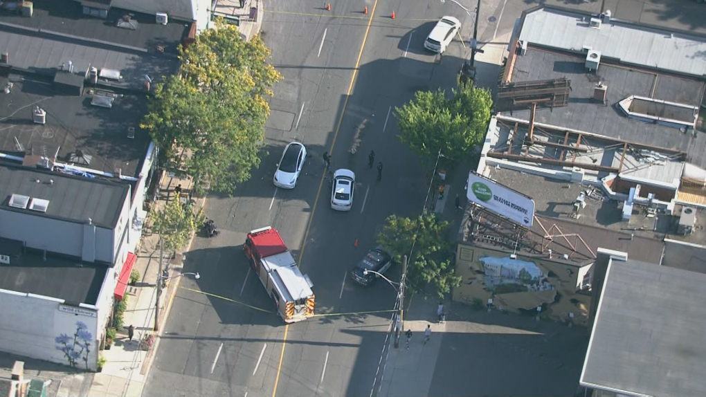 Motorcyclist sent to hospital after midtown Toronto collision [Video]