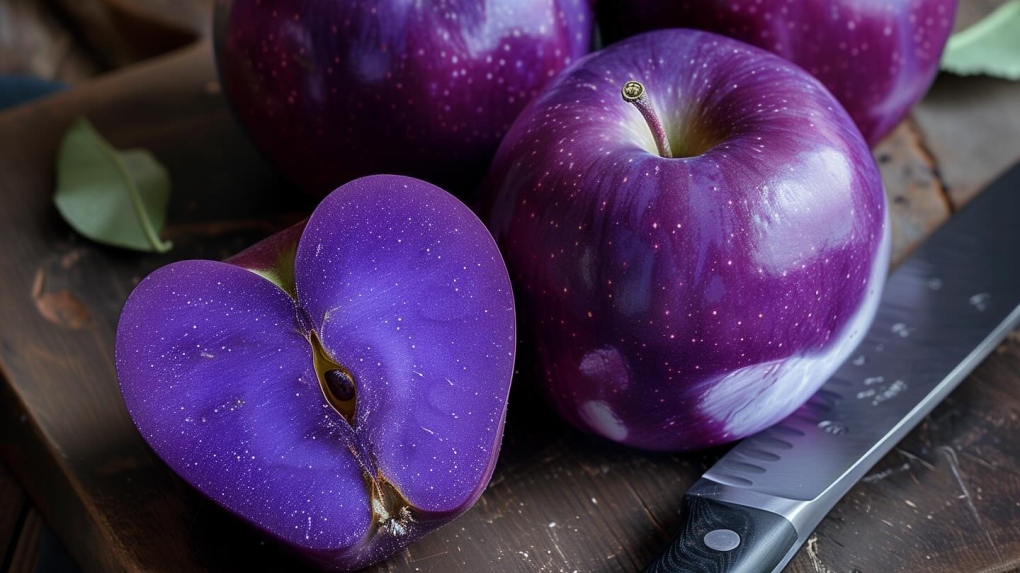 AI images of purple apples fool some social media users [Video]