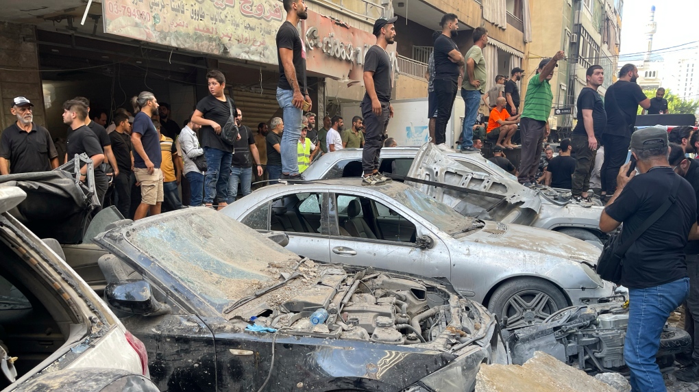 Israel news: Military strike in Beirut [Video]