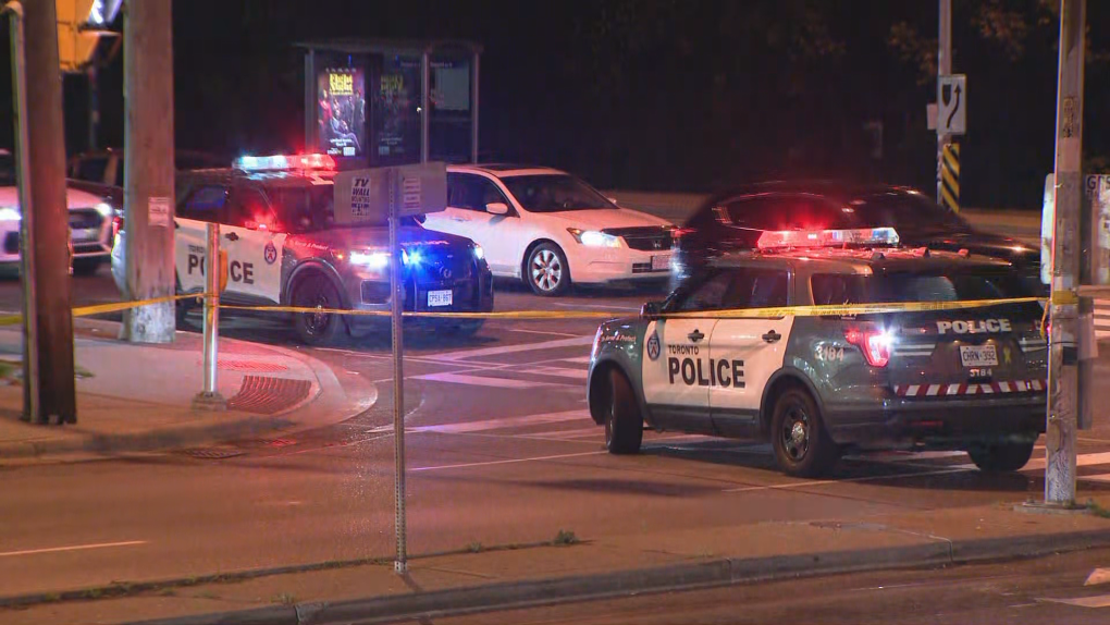 Male pedestrian struck by vehicle in North York [Video]