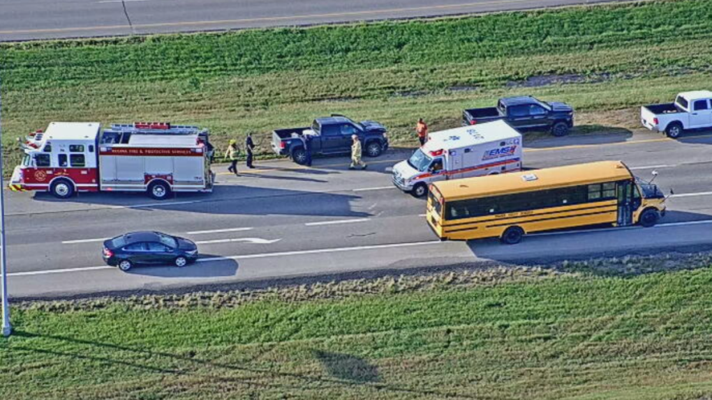 CTV Regina: One hurt after 3 vehicle collision [Video]