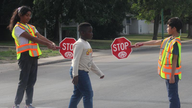 WATCH: The responsibility that comes with being a school crossing guard [Video]