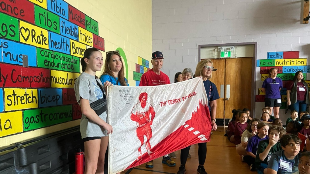 Students honour Eddy Nolan’s legacy at Terry Fox Run [Video]