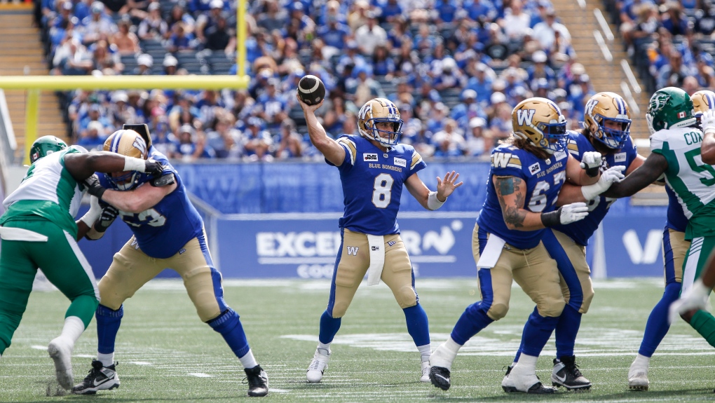 CFL: Blue Bombers visit Elks at hottest teams in West square off [Video]