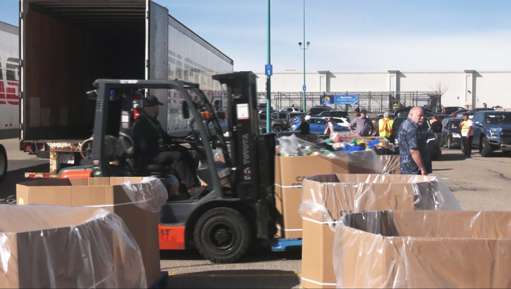 Food Bank holds city-wide drive to collect food and funds [Video]