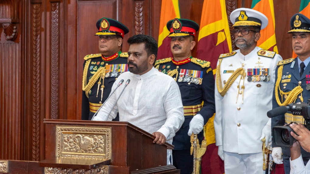 Sri Lanka’s new president Anura Kumara Dissanayake sworn in [Video]