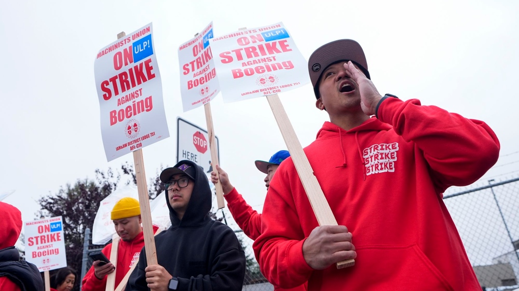 Boeing raises its offer to union in effort to end strike [Video]