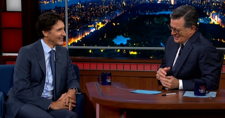 Justin Trudeau on Stephen Colbert: Its a tough time for Canadians – National [Video]