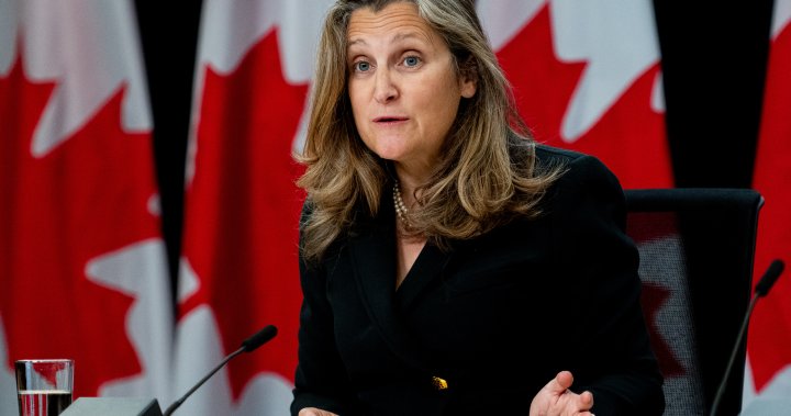 Canada absolutely eying proposed U.S. ban on Chinas auto tech: Freeland – National [Video]