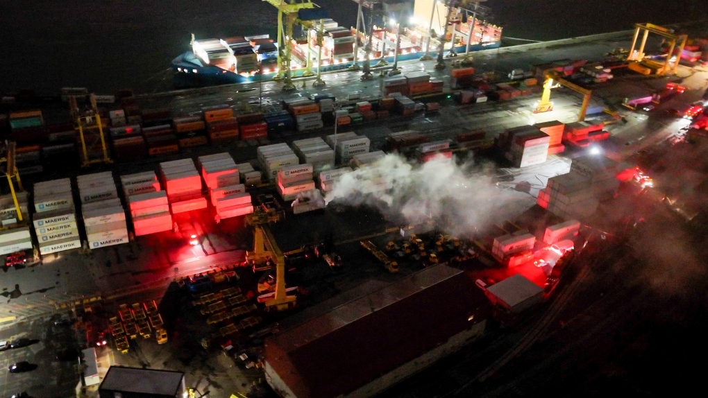 Port of Montreal container fire brought under control [Video]