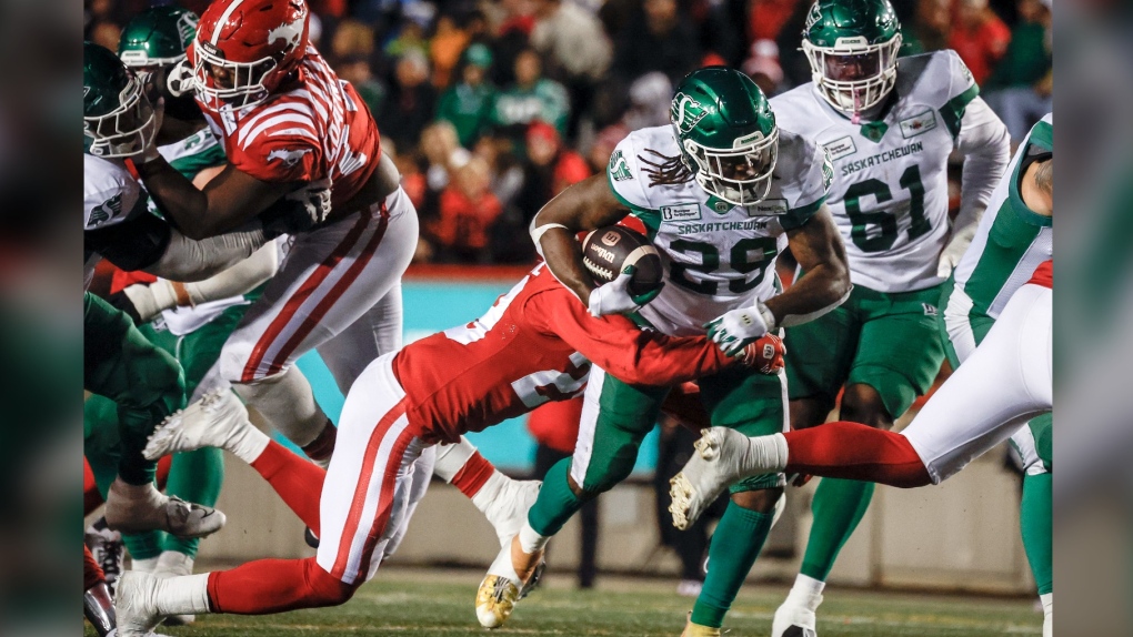 CFL: Ryquell Armstead reflects on first game and win with Roughriders [Video]