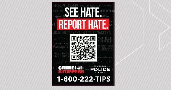 Crime Stoppers launches Report Hate campaign in Edmonton – Edmonton [Video]