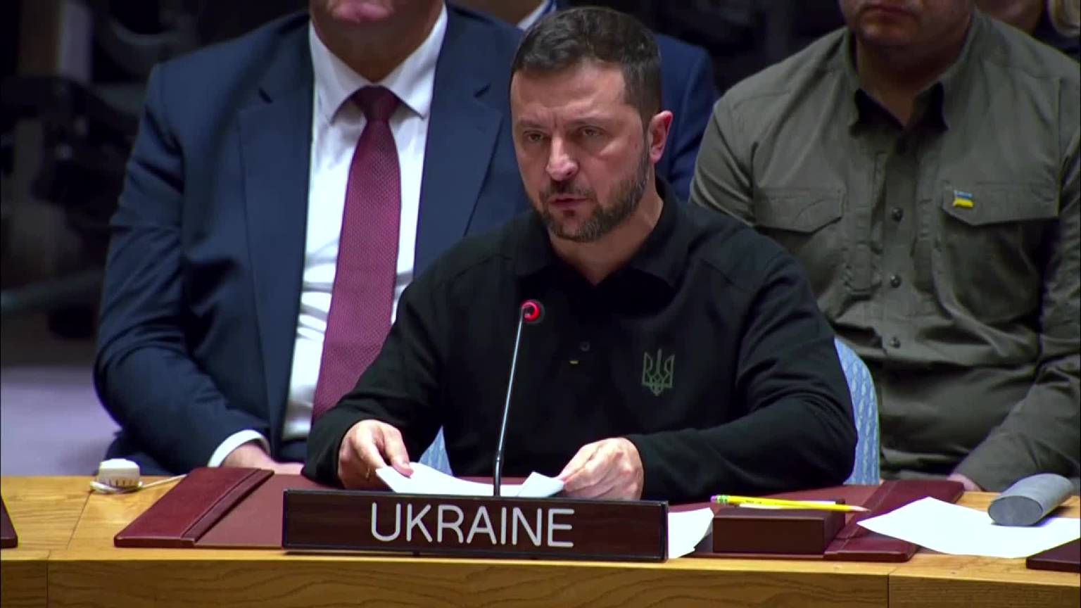 Video: Zelensky tells UN that Russia must be forced into peace [Video]