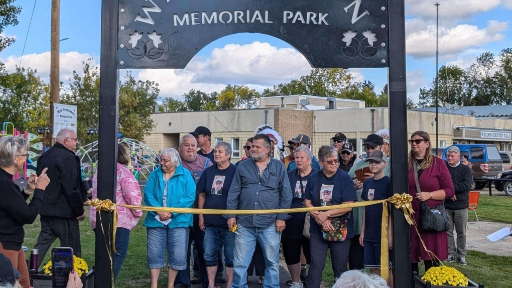 Sask. community opens playground in memory of mass stabbing victim [Video]