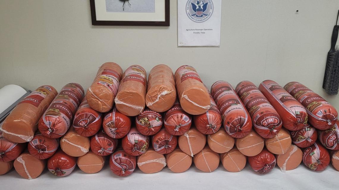 Presidio Border Patrol seize prohibited meat, medication [Video]