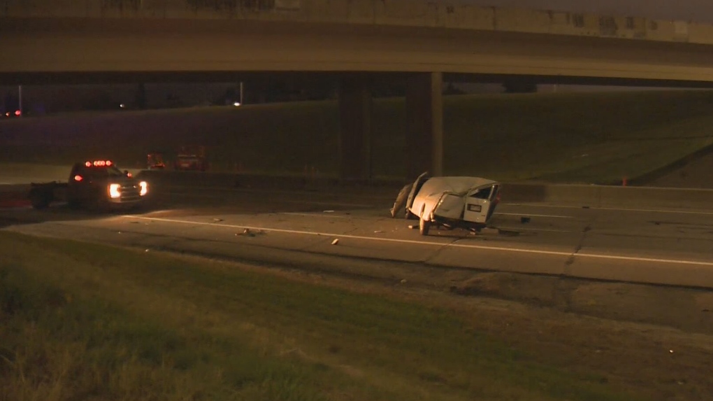 Deerfoot Trail closed for serious crash [Video]