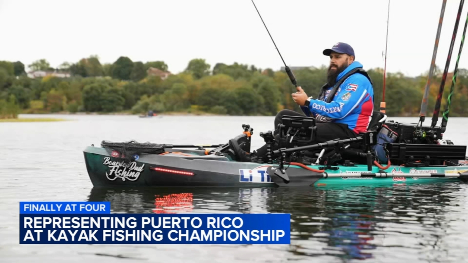 Pennsylvania native representing Puerto Rico in American Kayak Fishing Championship [Video]