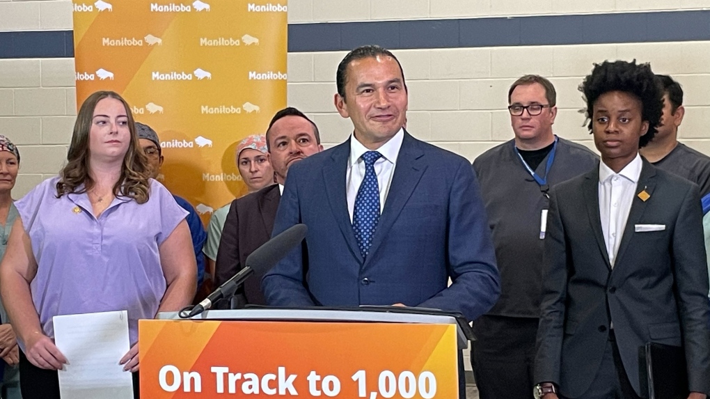 Manitoba news: NDP sats it’s on track to hiring 1,000 new health-care workers [Video]