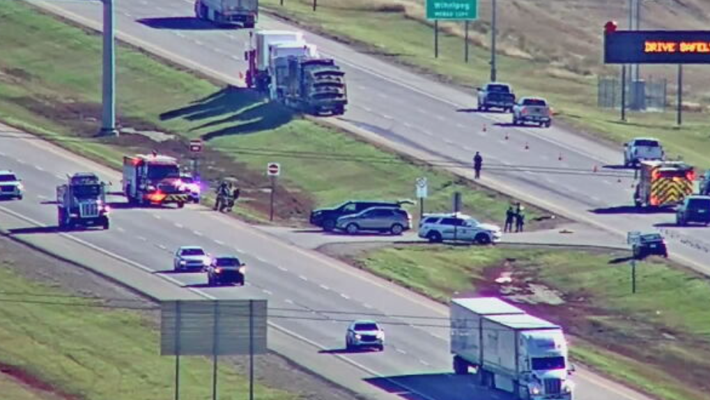 Trans-Canada Highway collision east of Regina [Video]