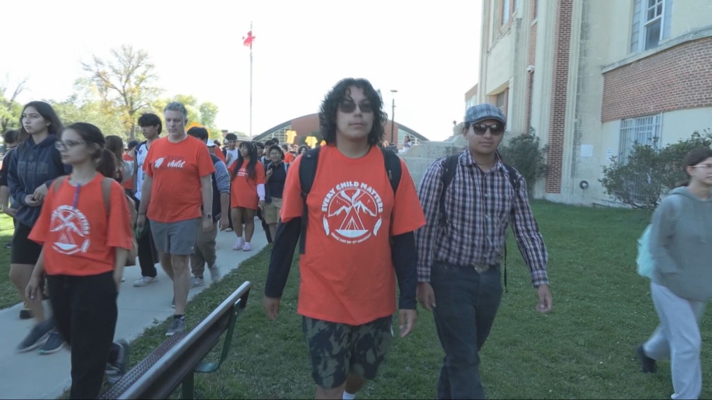 Tech Voc students organize Orange Shirt Day walk [Video]