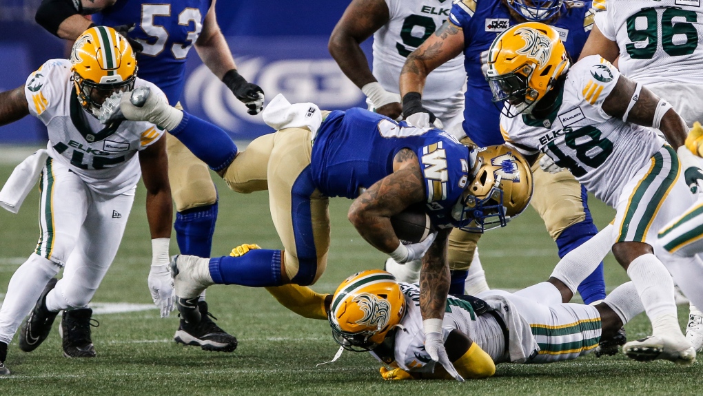 Edmonton Elks fall to Blue Bombers 55-27 [Video]