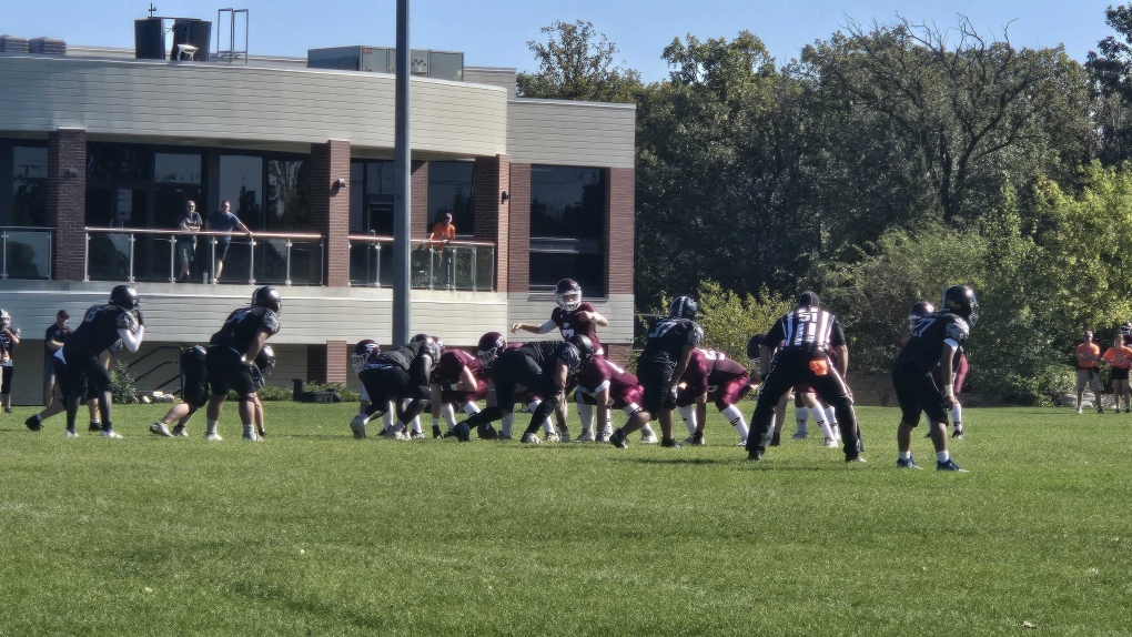 St Pauls Crusaders tackle Elmwood Giants in Saturday game [Video]