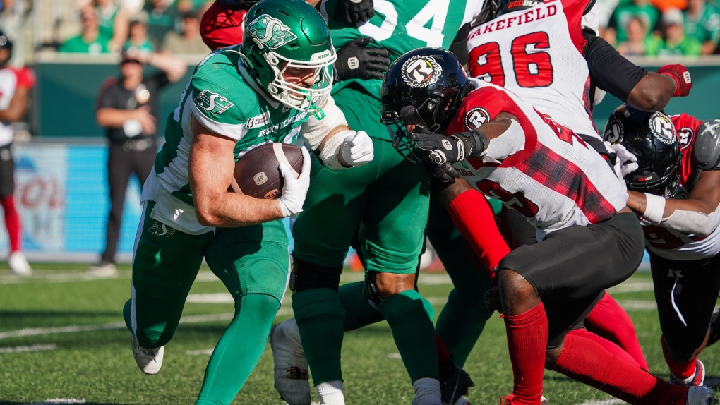 CFL: Roughriders down Redblacks 29-16 to vault over Lions in CFL’s West Division [Video]