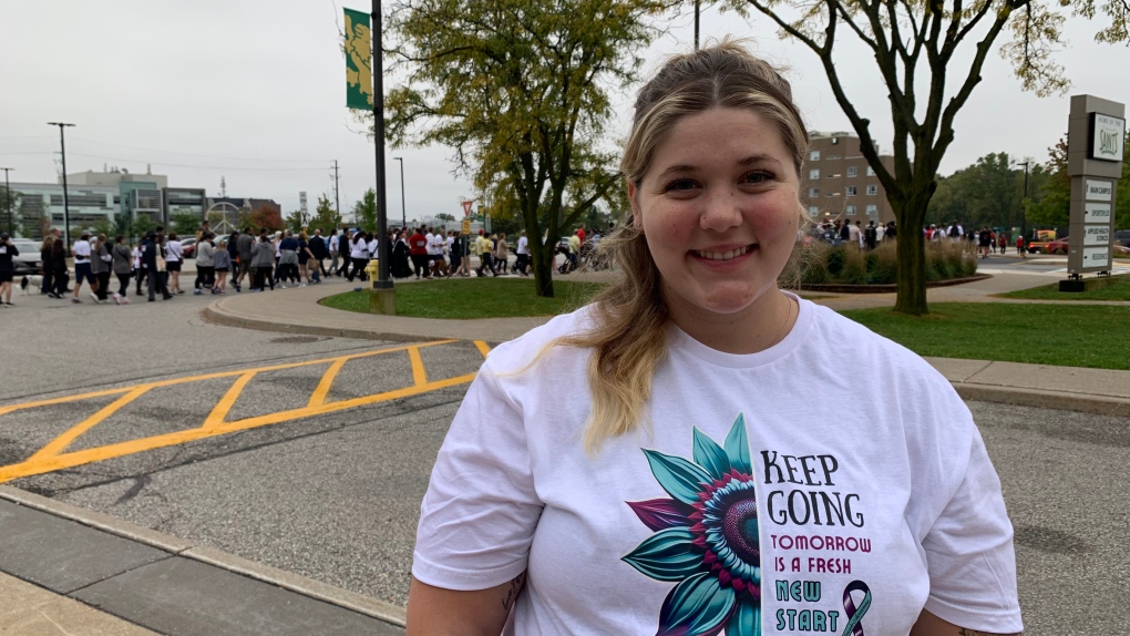 CMHA suicide awareness walk sees Windsor woman share her story [Video]