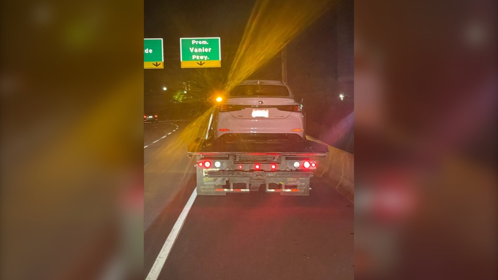 Stunt driving: Ottawa driver going 154 km/h on Highway 417 charged [Video]