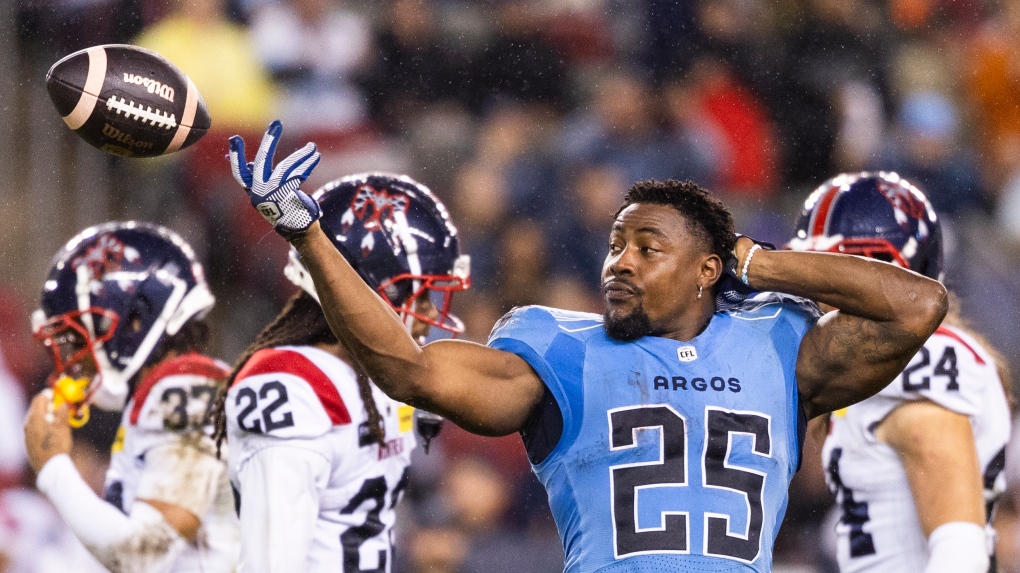 Hajrullahu kicks record-tying eight FGs to lead Argos past Alouettes 37-31 [Video]