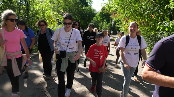 Local group holds march in support of people in addiction recovery [Video]