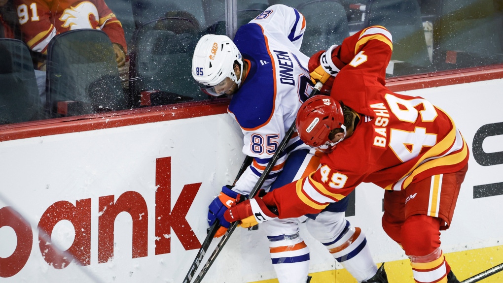 Flames sign forward Andrew Basha to entry-level contract [Video]