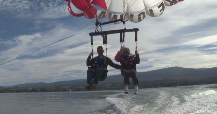 Okanagan senior parasails for 95th birthday – Okanagan [Video]