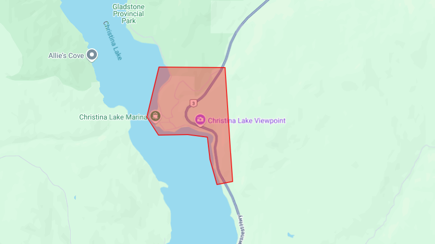 Wildfire forces tactical evacuation in Christina Lake, B.C. [Video]