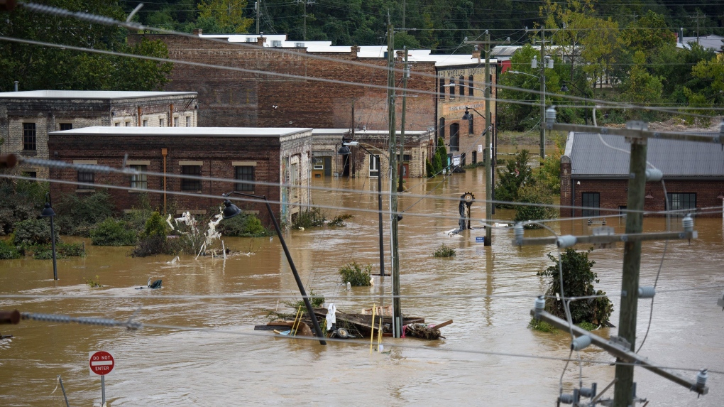 Hurricane Helene: Man hikes 11 miles to reach parents [Video]