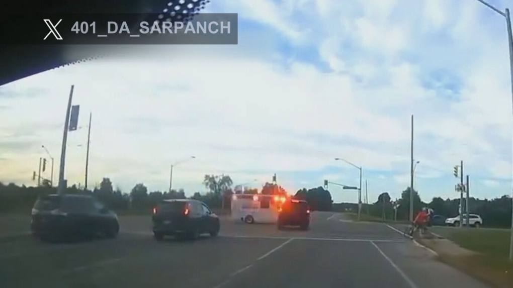 Motorist collides with ambulance in York Region: police [Video]