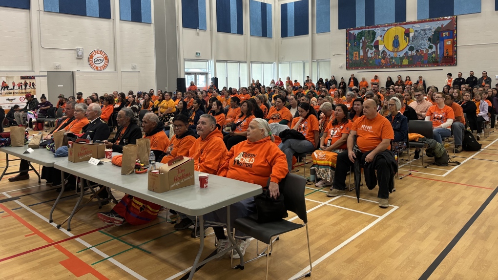 National Day for Truth and Reconciliation: Sea of orange shirts spotted across Regina on day of reflection [Video]